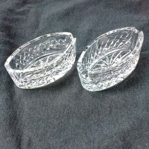 Waterford Crystal Oval Ashtrays